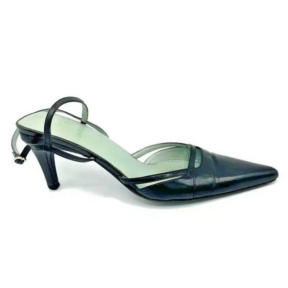 Gucci Authentic Womens Black Pointed Heel w/Sachet - Picture 7 of 12